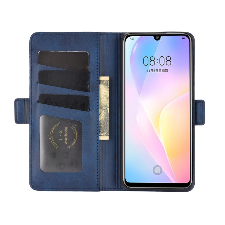 For Huawei nova 8 SE Dual-side Magnetic Buckle Horizontal Flip Leather Case with Holder & Card Slots & Wallet