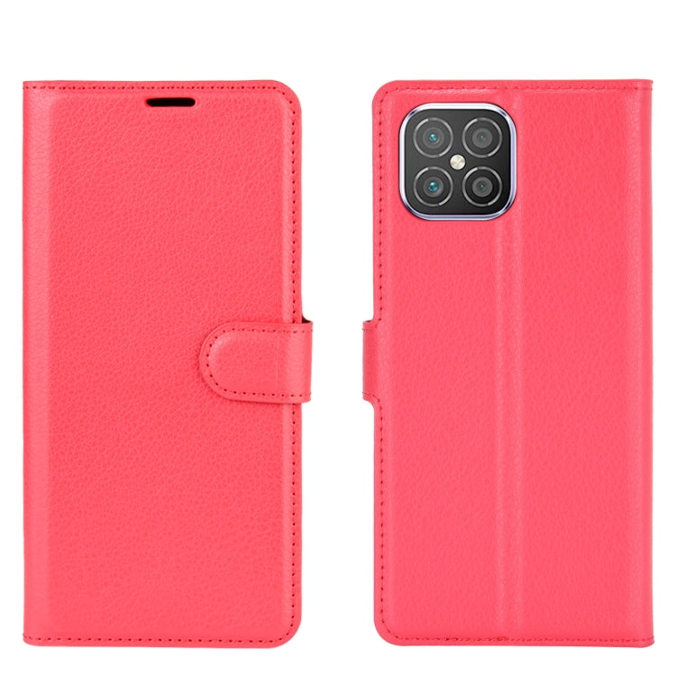 For Huawei nova 8 SE Litchi Texture Horizontal Flip Protective Case with Holder & Card Slots & Wallet