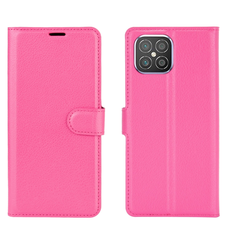 For Huawei nova 8 SE Litchi Texture Horizontal Flip Protective Case with Holder & Card Slots & Wallet