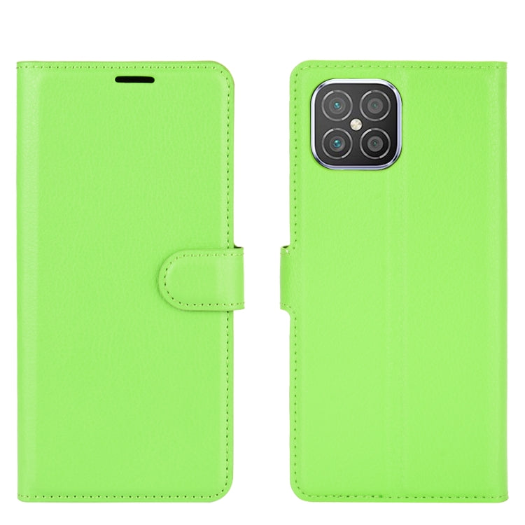 For Huawei nova 8 SE Litchi Texture Horizontal Flip Protective Case with Holder & Card Slots & Wallet