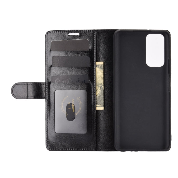 For Huawei Honor 10X Lite R64 Texture Single Horizontal Flip Leather Case with Holder & Card Slots & Wallet& Photo Frame