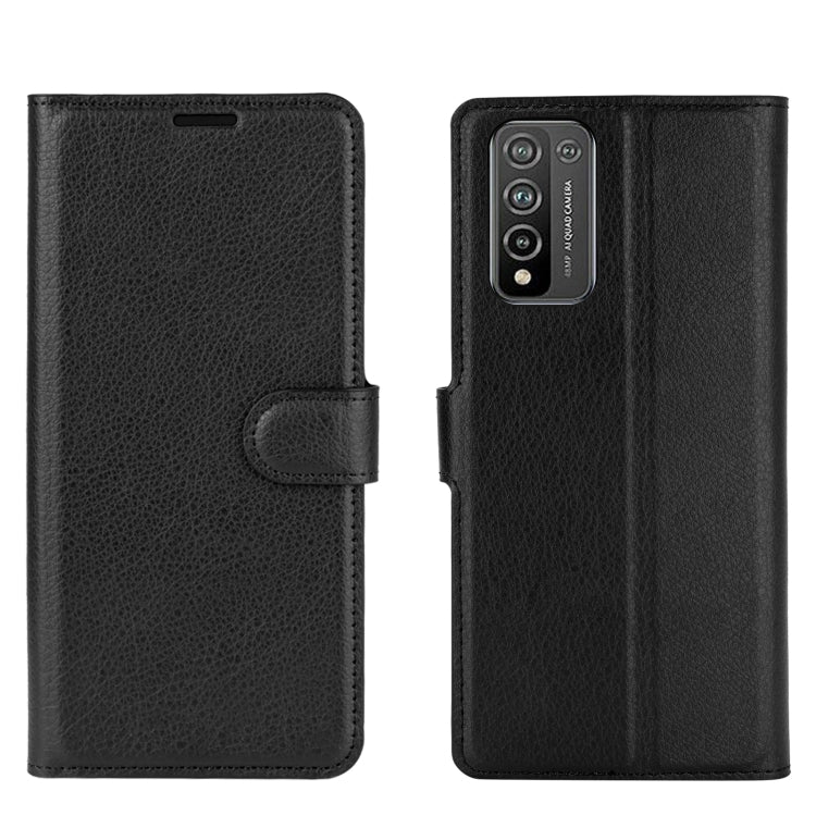 For Huawei Honor 10X Lite Litchi Texture Horizontal Flip Protective Case with Holder & Card Slots & Wallet