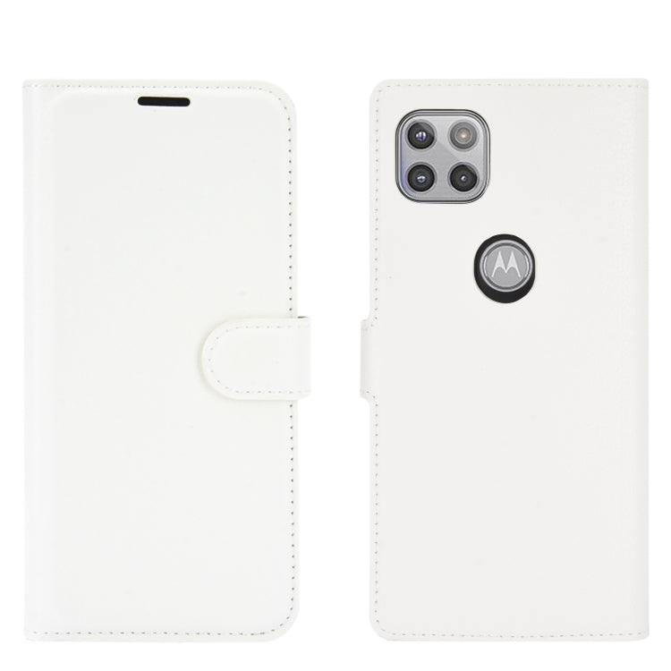 For Motorola Moto G 5G Litchi Texture Horizontal Flip Protective Case with Holder & Card Slots & Wallet