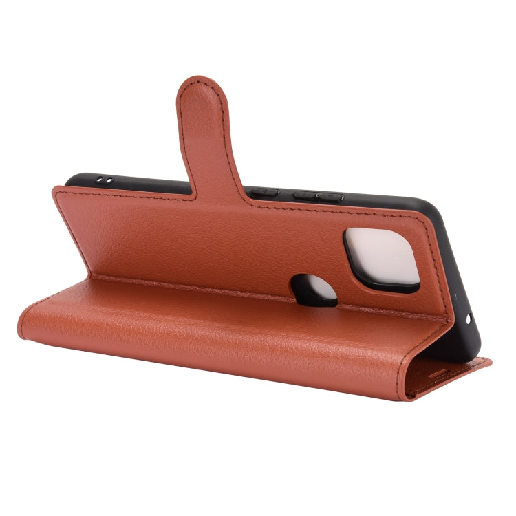 For Motorola Moto G 5G Litchi Texture Horizontal Flip Protective Case with Holder & Card Slots & Wallet