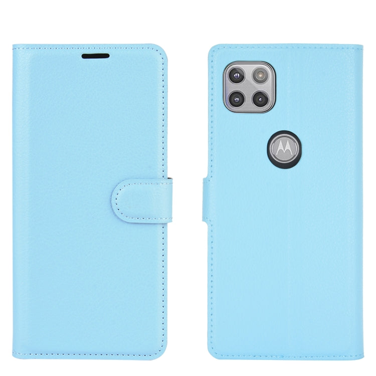 For Motorola Moto G 5G Litchi Texture Horizontal Flip Protective Case with Holder & Card Slots & Wallet