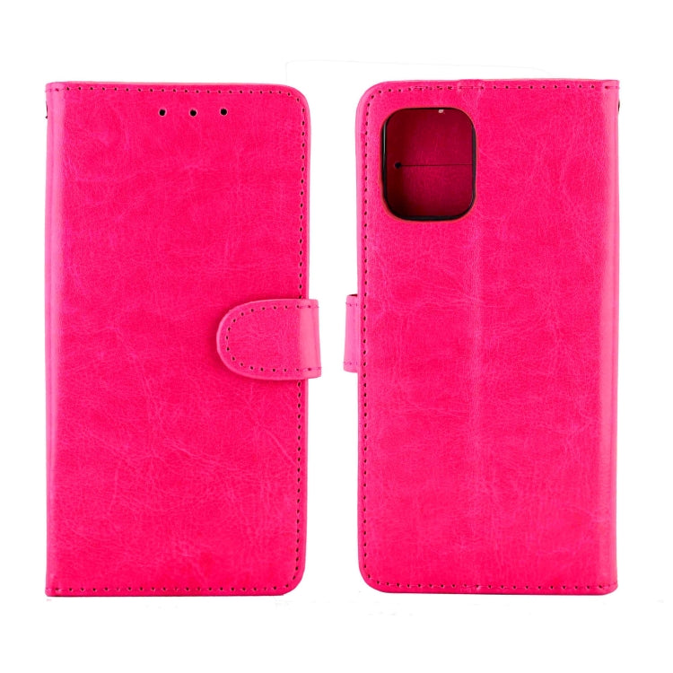 For Samsung Galaxy A42 5G Crazy Horse Texture Leather Horizontal Flip Protective Case with Holder & Card Slots & Wallet & Photo Frame