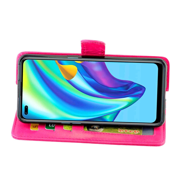 For OPPO Reno4 Lite / F17 Pro/A93 Crazy Horse Texture Leather Horizontal Flip Protective Case with Holder & Card Slots & Wallet & Photo Frame