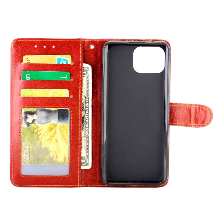 For OPPO F17 / A73 (2020) 4G Crazy Horse Texture Leather Horizontal Flip Protective Case with Holder & Card Slots & Wallet & Photo Frame