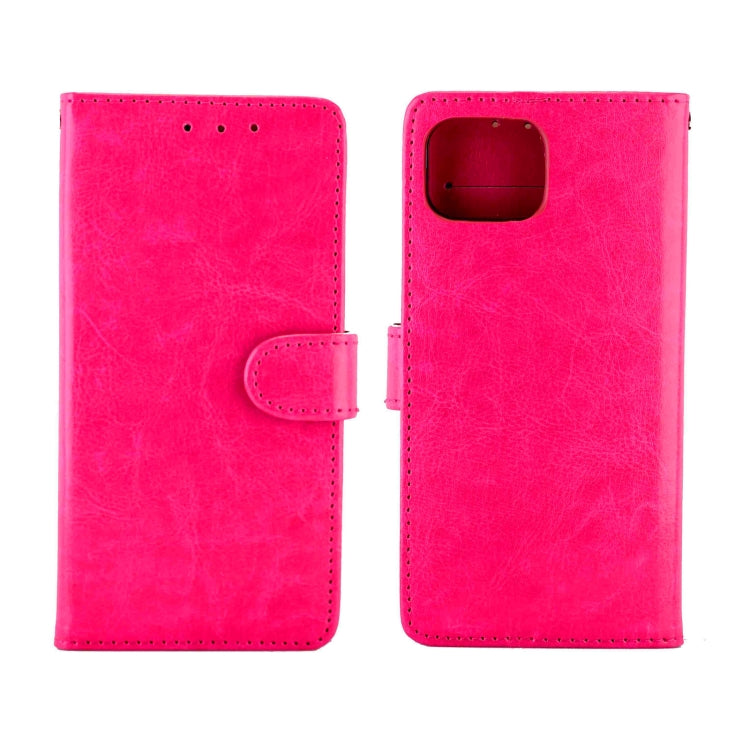 For OPPO F17 / A73 (2020) 4G Crazy Horse Texture Leather Horizontal Flip Protective Case with Holder & Card Slots & Wallet & Photo Frame