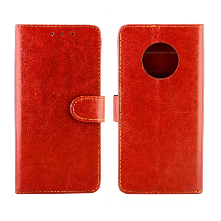 For Huawei Enjoy 20 Plus 5G Crazy Horse Texture Leather Horizontal Flip Protective Case with Holder & Card Slots & Wallet & Photo Frame