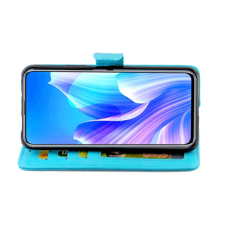 For Huawei Enjoy 20 Plus 5G Crazy Horse Texture Leather Horizontal Flip Protective Case with Holder & Card Slots & Wallet & Photo Frame