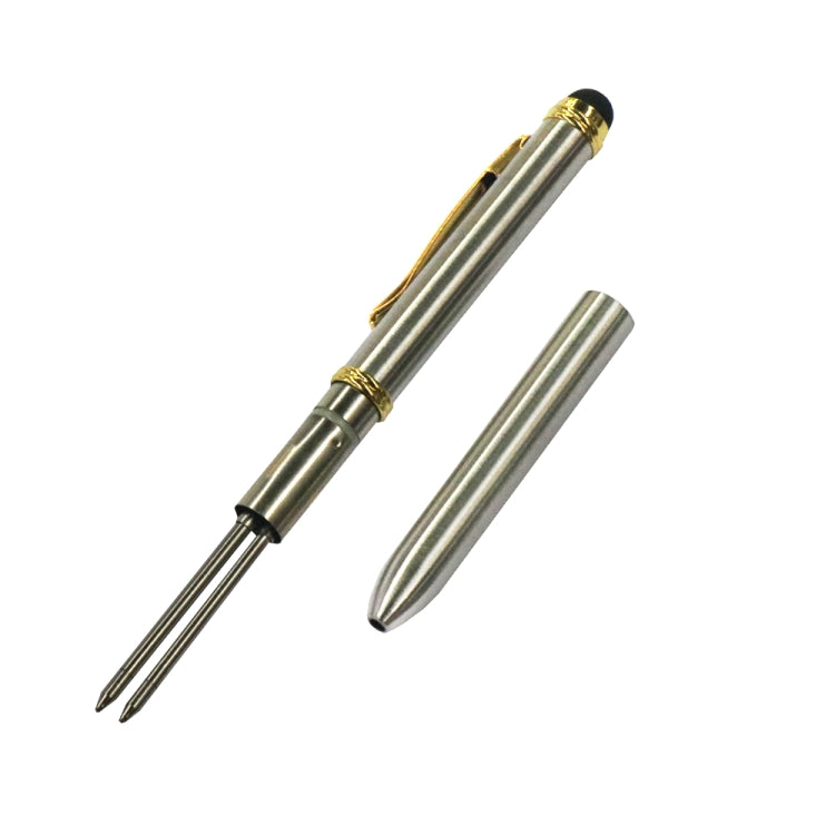 AT-13 Mobile Phone Touch Screen Handwriting Dual-purpose Pen with Black and Red Dual Core