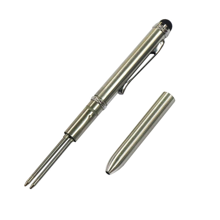 AT-13 Mobile Phone Touch Screen Handwriting Dual-purpose Pen with Black and Red Dual Core