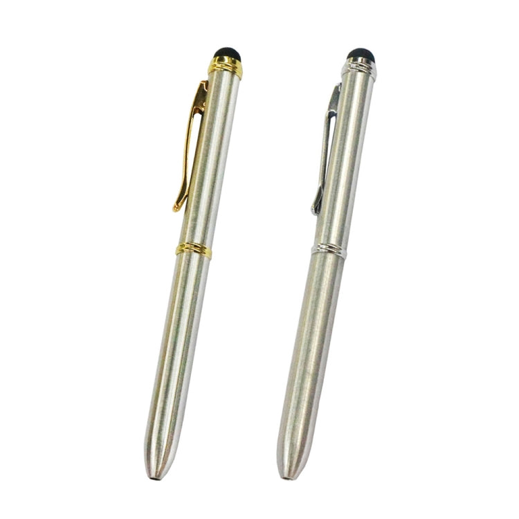 AT-13 Mobile Phone Touch Screen Handwriting Dual-purpose Pen with Black and Red Dual Core