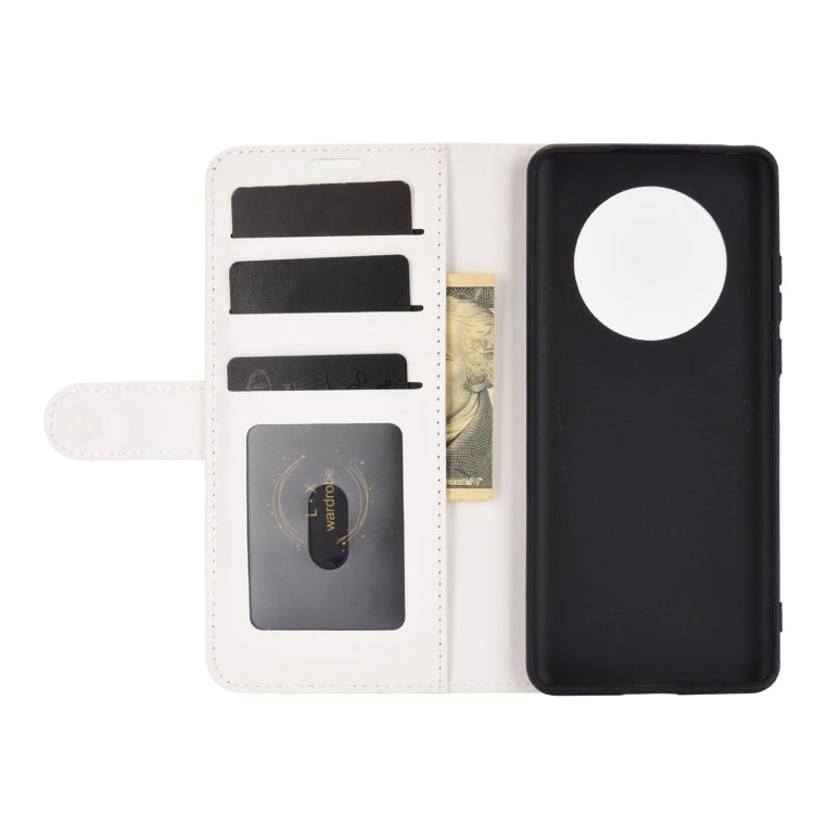 For Huawei Mate 40 Pro+ R64 Texture Single Horizontal Flip Leather Case with Holder & Card Slots & Wallet& Photo Frame