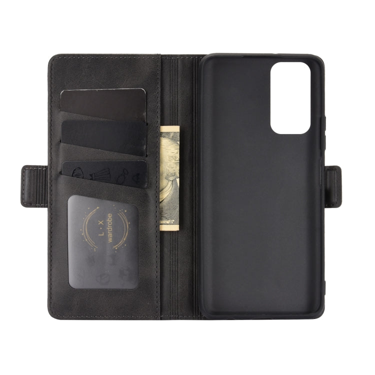 For Huawei Honor 10X Lite Dual-side Magnetic Buckle Horizontal Flip Leather Case with Holder & Card Slots & Wallet