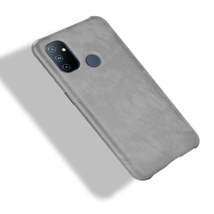For OnePlus Nord N100 Shockproof Litchi Texture PC + PU Case