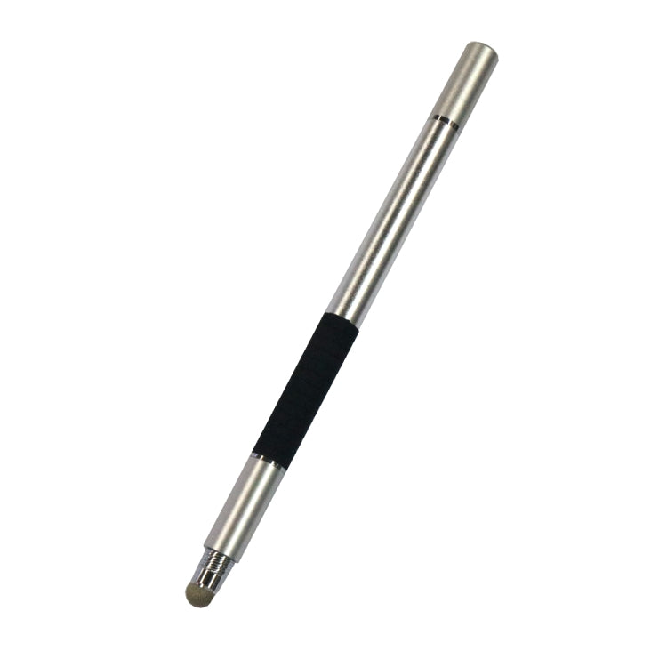 AT-12 3 in 1 Touch Screen Capacitive Pen with Common Writing Pen & Mobile Phone Writing Pen Function is Suitable for Apple / Huawei / Samsung