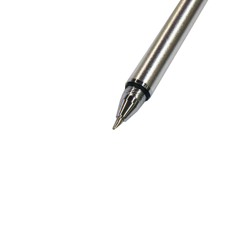 AT-12 3 in 1 Touch Screen Capacitive Pen with Common Writing Pen & Mobile Phone Writing Pen Function is Suitable for Apple / Huawei / Samsung