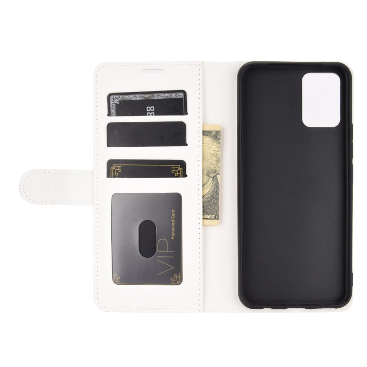 For VIVO V20 R64 Texture Single Horizontal Flip Protective Case with Holder & Card Slots & Wallet& Photo Frame