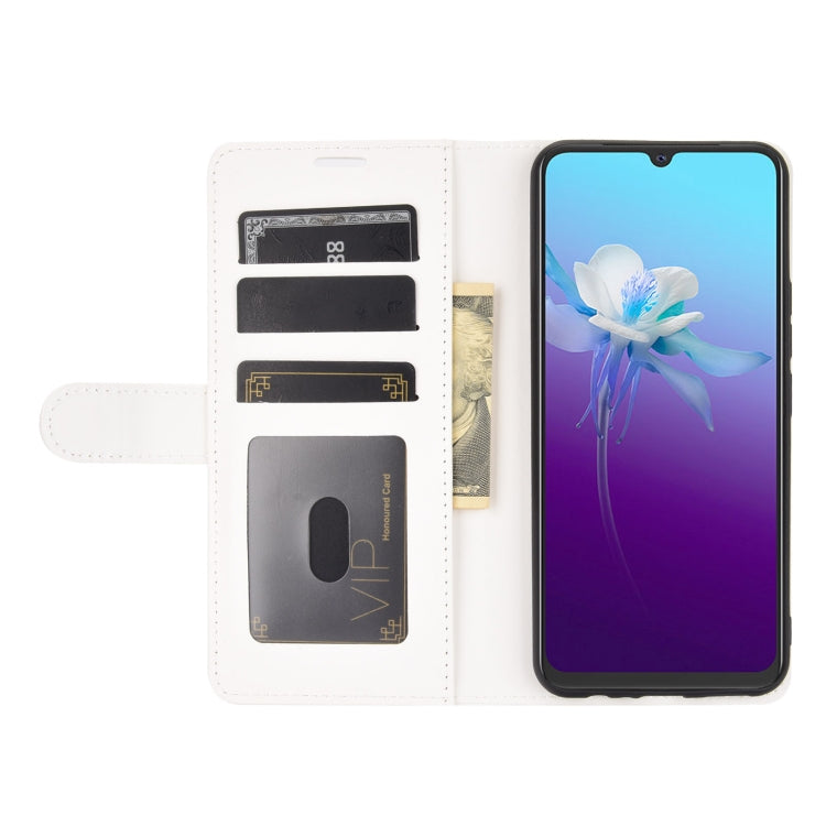 For VIVO V20 R64 Texture Single Horizontal Flip Protective Case with Holder & Card Slots & Wallet& Photo Frame