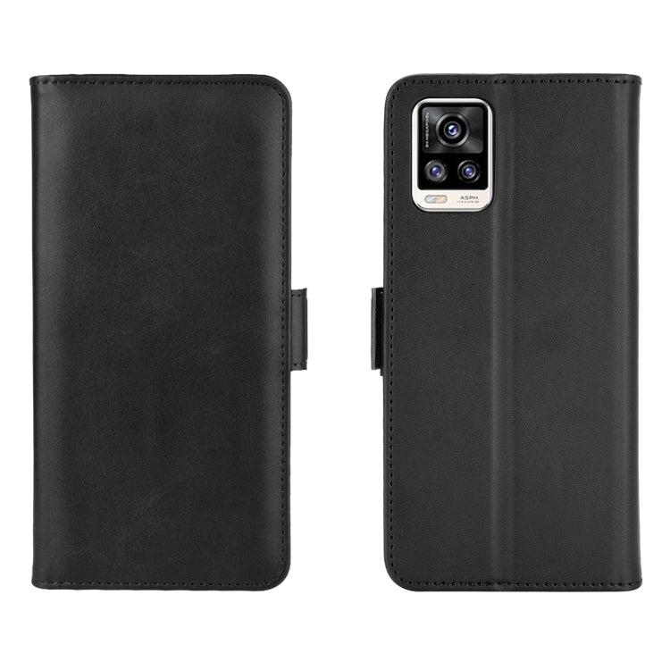 For VIVO V20 Dual-side Magnetic Buckle Horizontal Flip Leather Case with Holder & Card Slots & Wallet