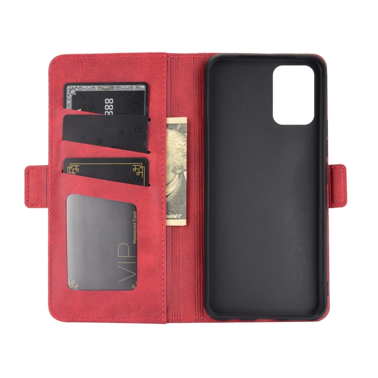 For VIVO V20 Dual-side Magnetic Buckle Horizontal Flip Leather Case with Holder & Card Slots & Wallet
