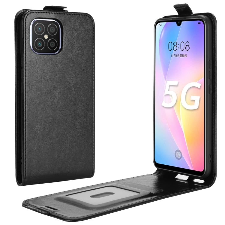 For Huawei nova 8 SE R64 Texture Single Vertical Flip Leather Case with Card Slots & Photo Frame