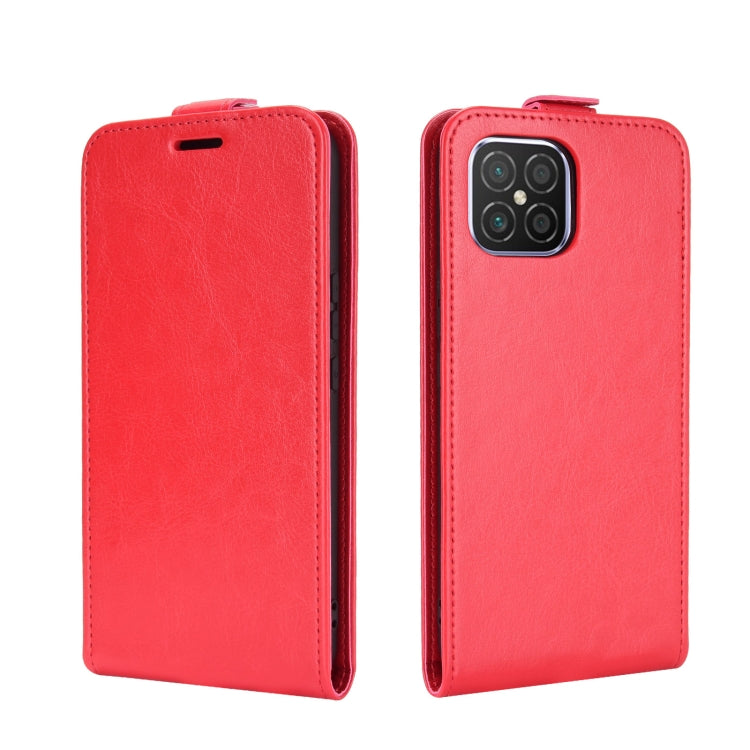 For Huawei nova 8 SE R64 Texture Single Vertical Flip Leather Case with Card Slots & Photo Frame