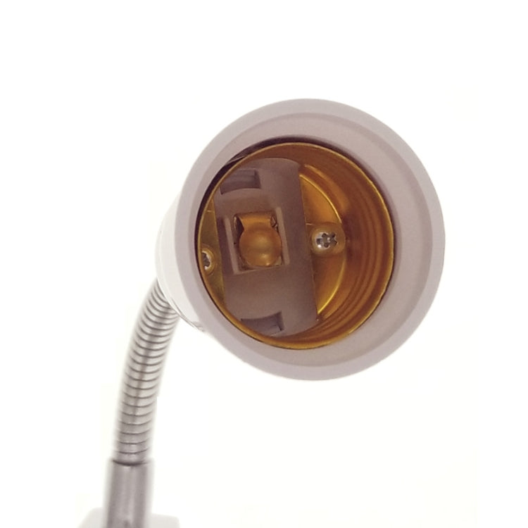 30CM AC 110-220V 6A E27 Bulb Holder Flexible Extension Converter Switch Adapter Socket
