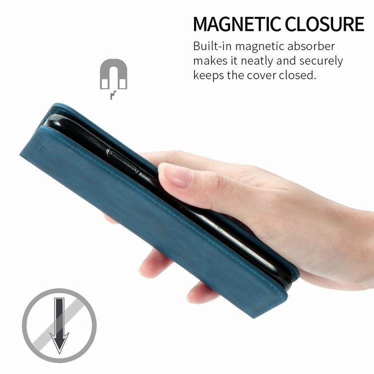 Retro Skin Feel Business Magnetic Horizontal Flip Leather Case With Holder & Card Slots & Wallet & Photo Frame For Samsung Galaxy S20 FE