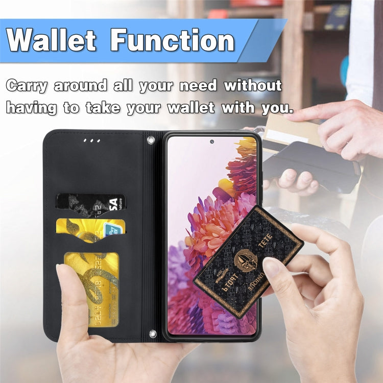 Retro Skin Feel Business Magnetic Horizontal Flip Leather Case With Holder & Card Slots & Wallet & Photo Frame For Samsung Galaxy S20 FE