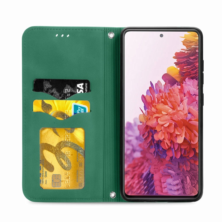Retro Skin Feel Business Magnetic Horizontal Flip Leather Case With Holder & Card Slots & Wallet & Photo Frame For Samsung Galaxy S20 FE
