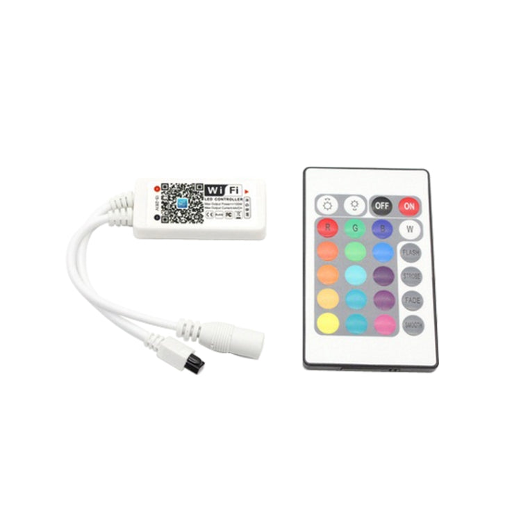 Smart Phone Control Music and Timer Mode Home Mini WIFI LED RGB Controller, type:RGB Controller