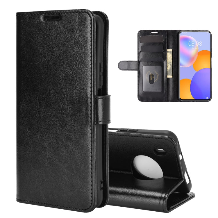 For Huawei Y9a / Enjoy 20 Plus 5G R64 Texture Single Horizontal Flip Protective Case with Holder & Card Slots & Wallet & Photo Frame