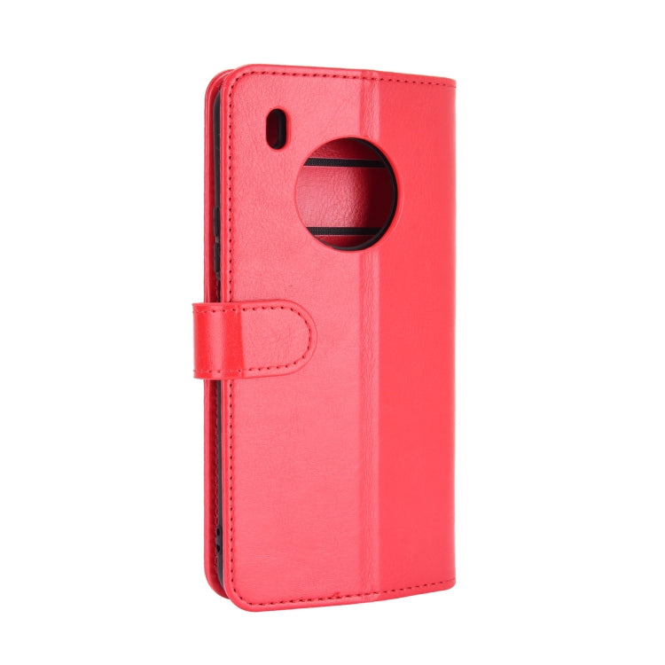 For Huawei Y9a / Enjoy 20 Plus 5G R64 Texture Single Horizontal Flip Protective Case with Holder & Card Slots & Wallet & Photo Frame