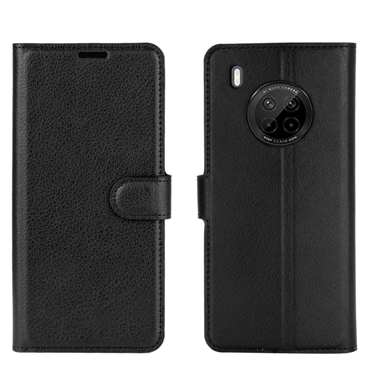 For Huawei Y9A / Enjoy 20 Plus 5G Litchi Texture Horizontal Flip Protective Case with Holder & Card Slots & Wallet