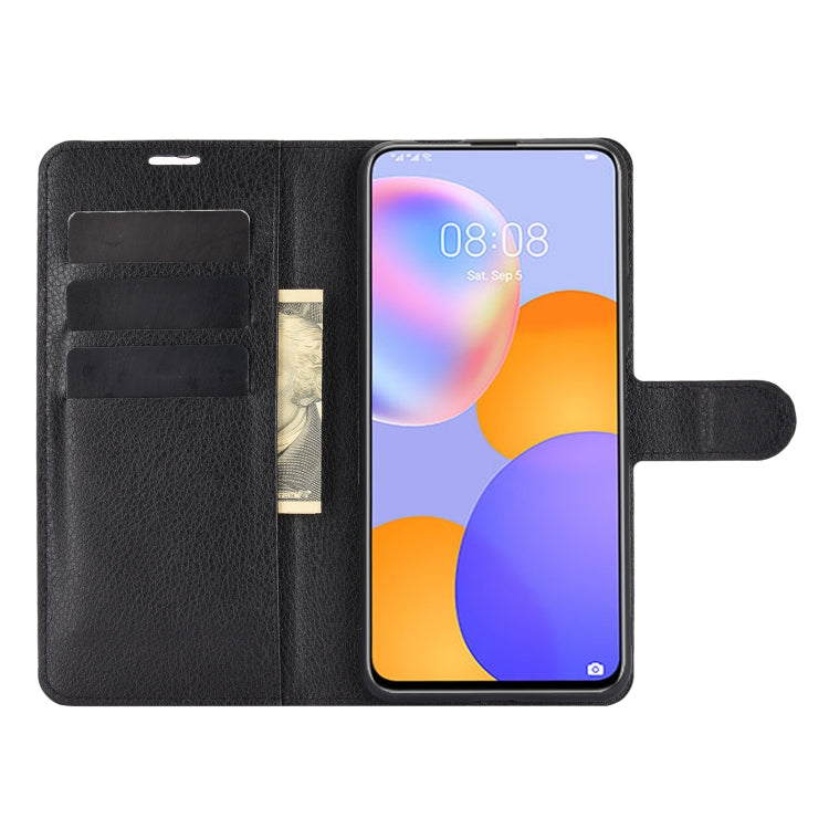 For Huawei Y9A / Enjoy 20 Plus 5G Litchi Texture Horizontal Flip Protective Case with Holder & Card Slots & Wallet