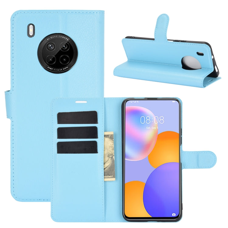 For Huawei Y9A / Enjoy 20 Plus 5G Litchi Texture Horizontal Flip Protective Case with Holder & Card Slots & Wallet