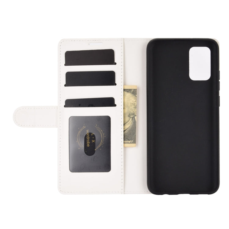 For Samsung Galaxy A02s (EU Version) R64 Texture Single Horizontal Flip Protective Case with Holder & Card Slots & Wallet& Photo Frame