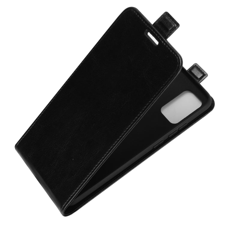 For Samsung Galaxy A02s (EU Version) R64 Texture Single Vertical Flip Leather Protective Case with Card Slots & Photo Frame