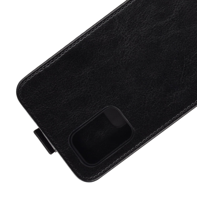 For Samsung Galaxy A02s (EU Version) R64 Texture Single Vertical Flip Leather Protective Case with Card Slots & Photo Frame