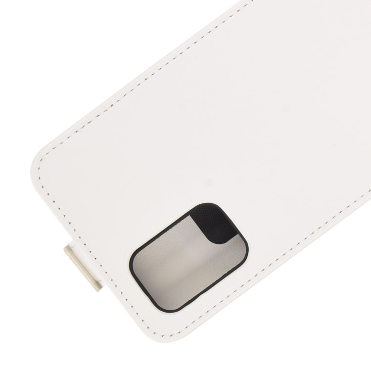 For Samsung Galaxy A02s (EU Version) R64 Texture Single Vertical Flip Leather Protective Case with Card Slots & Photo Frame