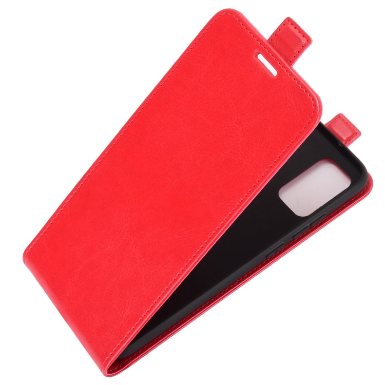 For Samsung Galaxy A02s (EU Version) R64 Texture Single Vertical Flip Leather Protective Case with Card Slots & Photo Frame