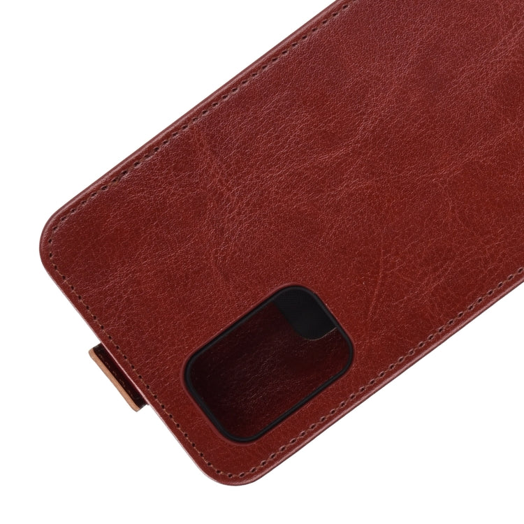 For Samsung Galaxy A02s (EU Version) R64 Texture Single Vertical Flip Leather Protective Case with Card Slots & Photo Frame