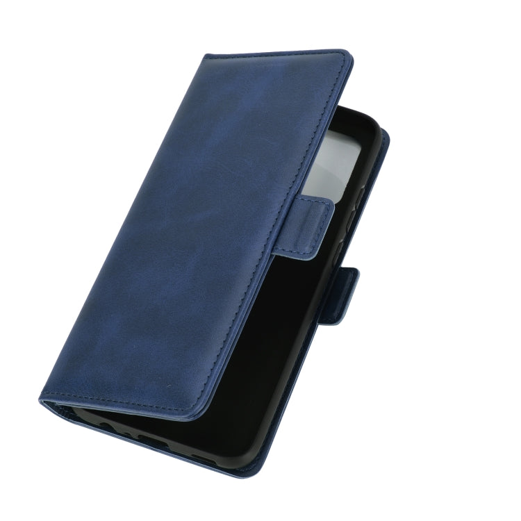 For Samsung Galaxy A02s (EU Version) Dual-side Magnetic Buckle Horizontal Flip Leather Case with Holder & Card Slots & Wallet