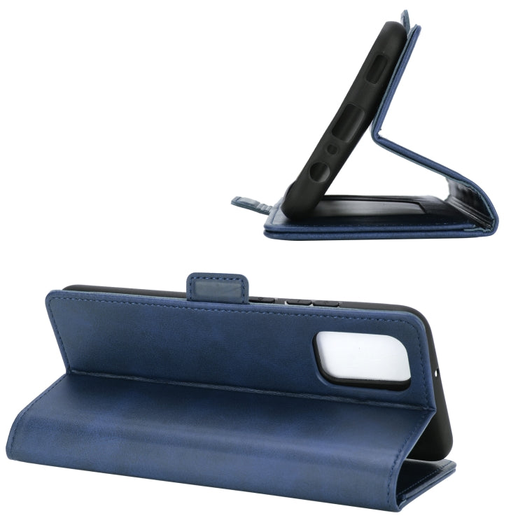 For Samsung Galaxy A02s (EU Version) Dual-side Magnetic Buckle Horizontal Flip Leather Case with Holder & Card Slots & Wallet