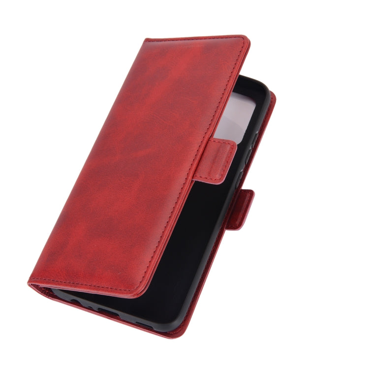 For Samsung Galaxy A02s (EU Version) Dual-side Magnetic Buckle Horizontal Flip Leather Case with Holder & Card Slots & Wallet