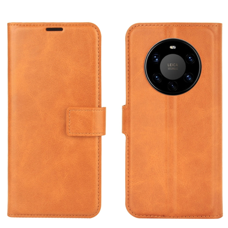 Retro Calf Pattern Buckle Horizontal Flip Leather Case with Holder & Card Slots & Wallet For Huawei Mate 40 Pro+