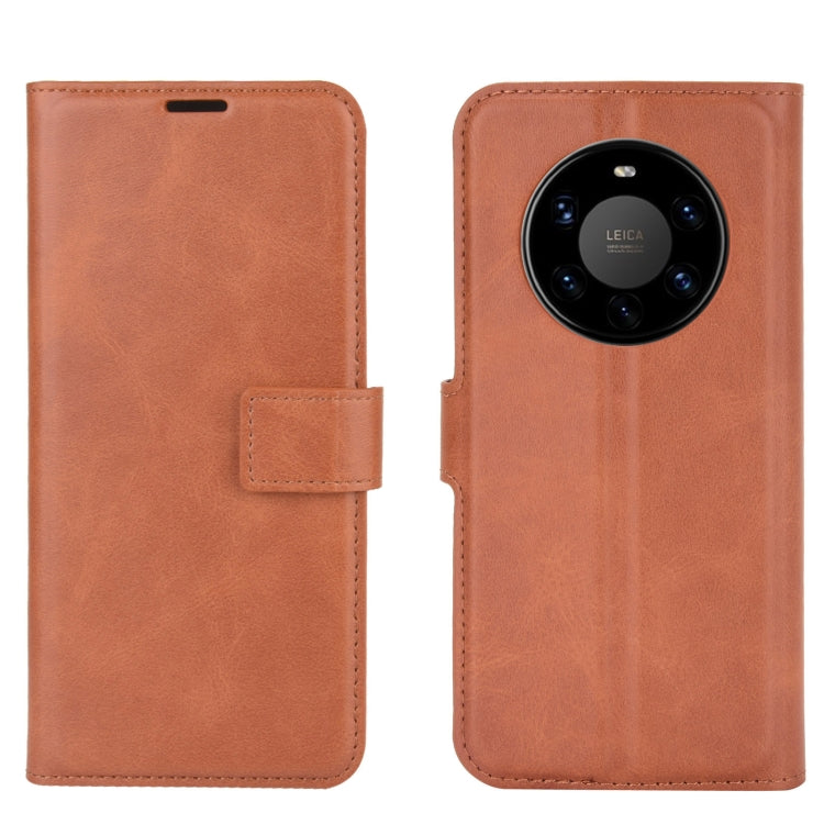 Retro Calf Pattern Buckle Horizontal Flip Leather Case with Holder & Card Slots & Wallet For Huawei Mate 40 Pro+